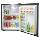 Magic Chef 2.6 cu. ft. Mini Fridge - Stainless Look-Can dispenser in door lets you grab your cans with ease