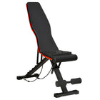 Soozier Adjustable Workout Bench-Adjustable bench with a backrest that can be set to 6 levels (85°, 60°, 45°, 30°, 0°, -10°) and a seat adjustable to 4 levels (30°, 15°, 0°, -10°) for performing various exercises