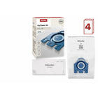 Miele 3D GN Dustbags - 4 Pack-Dust bags and filters included - Box contains four (4) Miele HyClean Air GN vacuum cleaner bags, one (1) Miele AirClean filter and one motor protection filter.