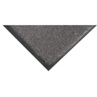 Edgewood Poly-Tuft Light Traffic Indoor Wiper Mat - 4' W x 8' L - Charcoal-Perfect for hallways, reception desks, light traffic entrances