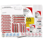 First Aid Central BC Personal First Aid Kit with Plastic Case-The kit comes in a plastic case with carrying handle