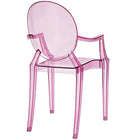 Modway Casper Dining Armchair - Pink-Weight Capacity 331 lbs.