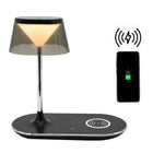 DAC MP-328 LED Desk Lamp with Wireless Charging - Black-Built-in Qi wireless charging pad for compatible devices