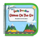 The Pencil Grip Daily Doodler Reusable Activity Book - Games On The Go-Reusable Activity Book -Draw- wipe - repeat!