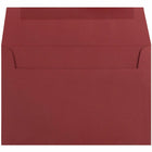 JAM Paper A9 Invitation Envelopes - 5.75 x 8.75 - Dark Red - 25 Pack-Envelope Features: Straight flap gum closure, high quality Smooth paper finish