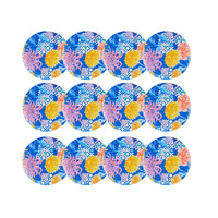 Maxwell & Williams Sunburst Salad Plate - 20 cm - Set of 4 - 3 Pack-Handwashing Recommended