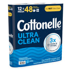 Cottonelle Ultra CleanCare Mega Roll Toilet Paper - 12 Pack-Includes 12 Mega Rolls