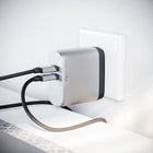 ALOGIC 68W Rapid Power 2-Port USB-C PD GaN Charger - Space Grey-1 x USB-C Port with 50-60W Output