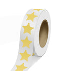 JAM Paper Standard Label Rolls - Sheriff Star - 2 3/4 x 2 3/4 - Gold Matte Foil - 125 Labels/Roll-Colour: Durable Gold Matte Foil | Make your mail stand out with colourful shipping address labels.