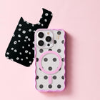 Ideal of Sweden Print Pack for iPhone 16 Pro/15 Pro/14 Pro/13 Pro - Ecru Noir-With a variety of designs to choose from, you can refresh your style anytime, without adding bulk