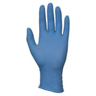 PRIMED PrimaTouch Extra Strong Nitrile Powder-Free Examination Gloves - Blue - Medium - 100 Pack-9" length, fully textured glove