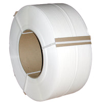 Spicers Poly Strapping Machine Grade - 1/2" x 9900' - 9" x 8" Core - 300 lb-Lightweight strapping