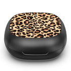 MyBat Design Lab Open Ear Bluetooth Earbuds - Black And Leopard Print-Sweat and water resistant. Perfect for workouts and outdoor use