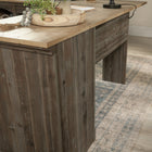 Sauder - La Collection Sonnet Springs Bureau en L - Finition Pebble Pine-9