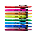 Sharpie Chisel Tip Retractable Pen-Style Highlighters - Assorted Colours - 8 Pack-Micro chisel tip for both wide and narrow lines