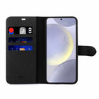 Blu Element - Étui Folio 2-en-1 pour Galaxy S25 Edge – Noir-Coque de téléphone protectrice détachable magnétiquement