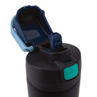 Sully - Bouteille Isotherme Sous Vide En Acier Inoxydable À Double Paroi - 25 oz - Bleu Foncé-6