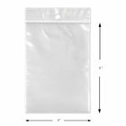 KL Rubber - Sac refermable en polyéthylène avec trou de suspension - 2 Mil - 3 x 5 po - paquet de 1000-Approuvé pour le contact direct avec les aliments