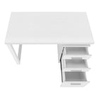 Monarch Specialties 7690 48" Computer Desk - White Left Or Right Facing-9