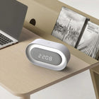 DAC LED Night Light with Alarm Clock - White-Sleep mode gradually dims the light and turns it off automatically