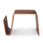 Manhattan Comfort Brookside 25.6" Mid-Century Modern End Table - Walnut-Delivered to you Fully Assembled! No Assembly Required