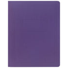 Staples Report Cover - Letter Size - Purple-Features a 3 prong clasp to hold paper in place