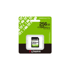 Kingston 256 GB Canvas Select Plus G3 SD Card-Capture images and videos in Full HD (1080p) and 4K UHD