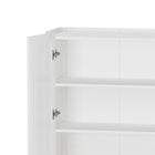 Manhattan Comfort - Armoire de décoration moderne Abbey 31,5 po - Blanc-Conception de plateau supérieur ajoutant fonctionnalité et sophistication à ce produit