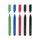 TRU RED Permanent Marker - Fine Tip - Assorted - 12 Pack-Fine tip markers for marking and labeling