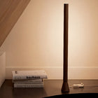 Decent Living Wooden LED Ambient Floor Lamp-Continuously cool and warm adjustable setting