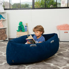 Bouncyband Inflatable Sensory Peapod - 203 cm - Blue-Convenient: simple, quick and effortless inflation / deflation for easy storage