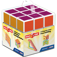 Geomag Magicube Free Building Set - MultiColoured - 27 Piece Set-Everyone will enjoy the magic of these magnetic cubes, which attach to each other with ease to ensure stimulating and imaginative play