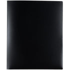 JAM Paper - Chemises multi-poches en plastique robuste - organiseur à 6 pochettes - noir - Paquet de 2-Taille : 9 1/2 x 11 5/8 pouces | S'adapte facilement aux documents de 8,5" x 11"