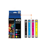 Epson T410 Ink Cartridge - Combo Capacity - Black & Colour Combo-Brilliant prints on both plain and glossy paper