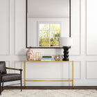Hudson&Canal - Lampe de table Carlin en céramique de 68 cm de haut avec abat-jour en tissu, - Noir mat/blanc-Associé à un abat-jour en tissu tambour blanc