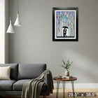 Two Step by Marc Allante - Framed Print - 29" x 38"-Ready to hang - arrives fully assembled