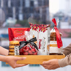 Peter & Paul's Gifts Love At First Bite Gift Basket-Lindor Assorted Truffle Pouch
