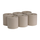 Georgia-Pacific Envision High Capacity Hardwound Paper Towel Roll - Brown - 800' - 6 Pack-Eco-friendly choice with at least 50% post-consumer content