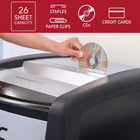 GBC Momentum Paper Super Cross-Cut Shredder - 26 Sheets-Active Sensing Anti-Jam Technology helps prevent jams before they occur