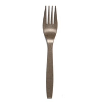 Eco Dinnerware - Fourchettes en vrac - Paquet de 1000-Brun, paillettes de grains de café