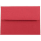 JAM Paper 4Bar A1 Coloured Invitation Envelopes - 3 5/8 x 5 1/8 - Red Recycled - 100 Pack-Envelope Features: Straight Flap gum closure, high quality Smooth paper finish, made from 30% recycled materials