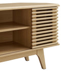 Modway Render 46" Corner TV Stand - Oak-9