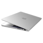 JCPal MacGuard Protective Case for 14" MacBook Pro (2024 M4, 2023 M3 / M2, 2021 M1 Models) - Matte Clear-Features an elegantly smooth matte finish which makes it easier to grip and reduces the risk of scratches
