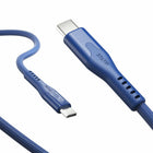 Statik MagStack Pro Charge/Sync Magnetic Cable USB-C to USB-C - 3.3 ft - Navy-Fast Charging with Built-In Safety. Quickly charge up your phone, laptop, tablet, and other devices without damaging the battery. Instantly Organizes Itself. Automatically wraps up into a neat coil. No more fussing with messy wires