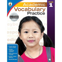 eBook: Carson Dellosa 104806-EB Academic Vocabulary Practice - Grade 1-You will receive two emails: one confirming your entire order, and one with a "Download Software" buttonYou can download immediately or return to your email to download later