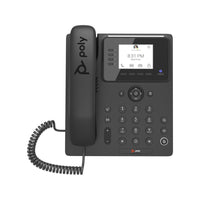 HP Poly CCX 350 Corded Wall Mountable IP Phone - Black-Catch every word