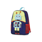 Bondstreet 14" Kids Laptop Backpack - Robot Print-2 convenient side mesh pockets