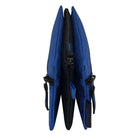 Tech Gear Triple Pocket Pencil Case - Blue/Black-Two-tone blue and black materials
