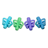The Pencil Grip The DUO Grip Pencil Grip - 12 Pack-Easy to use! Just put your thumb and index finger into the holes, which are designed to suit your fingers properly