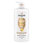 Pantene Daily Moisture Renewal Shampoo - 820 mL-72-HR LUSH MOISTURE: Shampoo & conditioning system deeply hydrates for 72 hours vs. non-conditioning shampoo